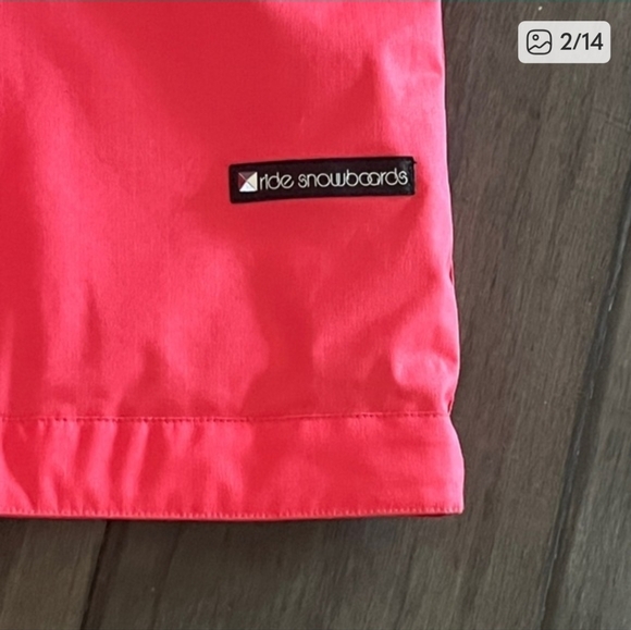 Ride Snowboards Coral Pink Ski and Snowboard Pants - Size Large - Picture 2 of 14